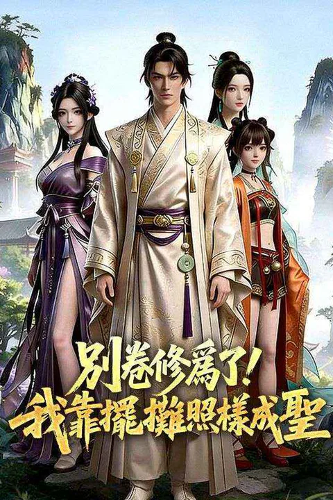 《別卷修爲了！我靠擺攤照樣成聖》海報