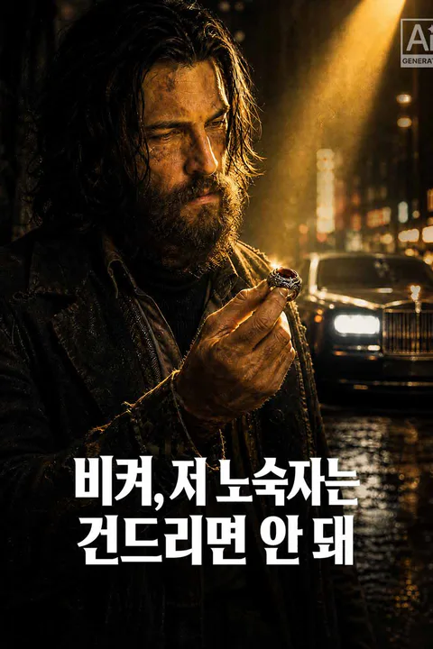 비켜, 저 노숙자는 건드리면 안 돼 포스터