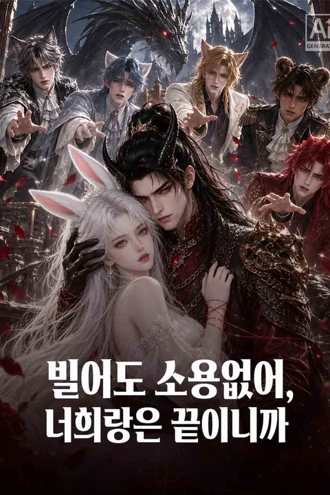 빌어도 소용없어, 너희랑은 끝이니까 포스터