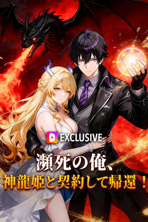 瀕死の俺、神龍姫と契約して帰還！のポスター