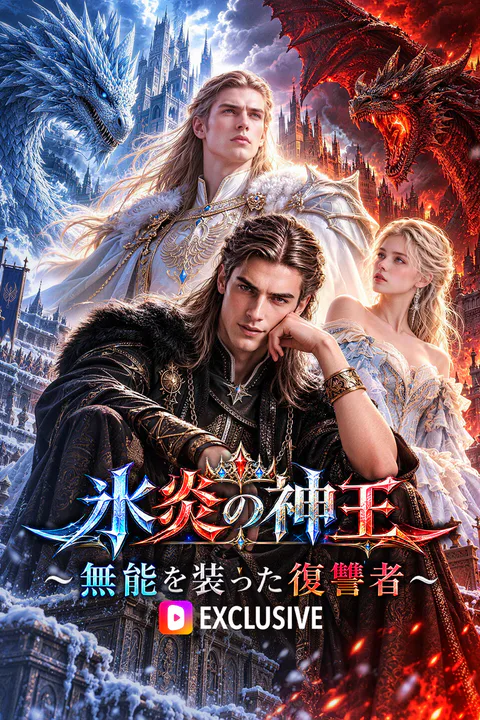 氷炎の神王 ～無能を装った復讐者～のポスター