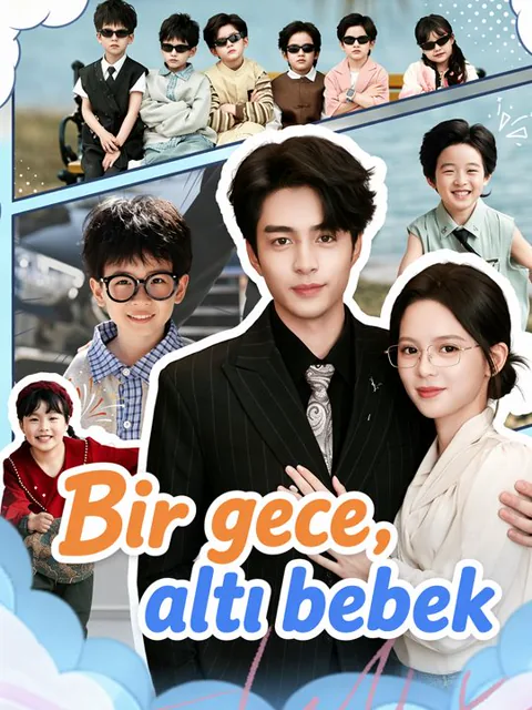 Bir gece, altı bebek afişi