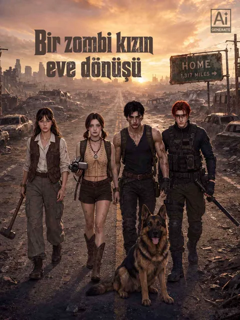 BİR ZOMBİ KIZIN EVE DÖNÜŞÜ afişi