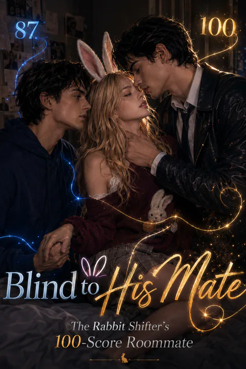 Blind to His Mate: The Rabbit Shifter's 100-Score Roommate poster