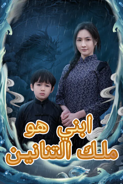 ملصق ابني هو ملك التنانين