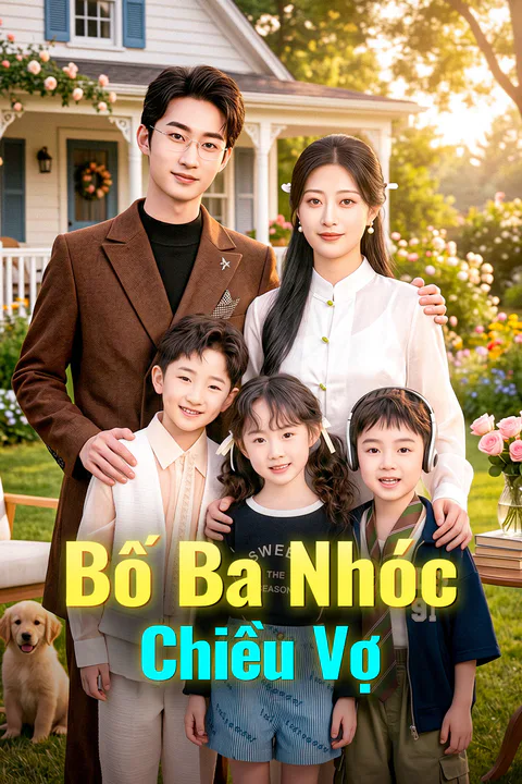 Poster Bố Ba Nhóc Chiều Vợ