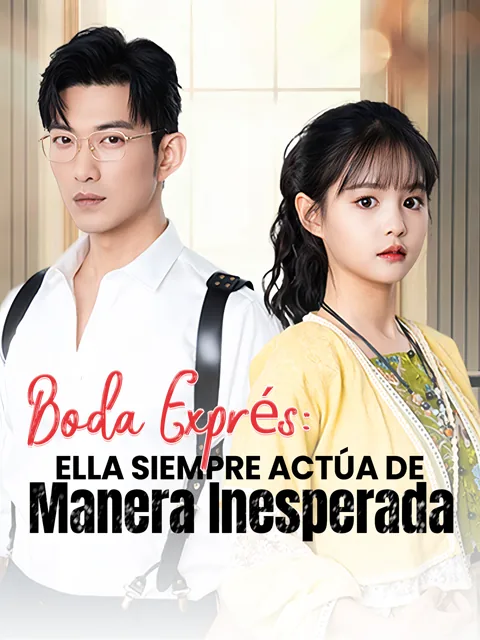 Póster de Boda Exprés: Ella Siempre Actúa de Manera Inesperada