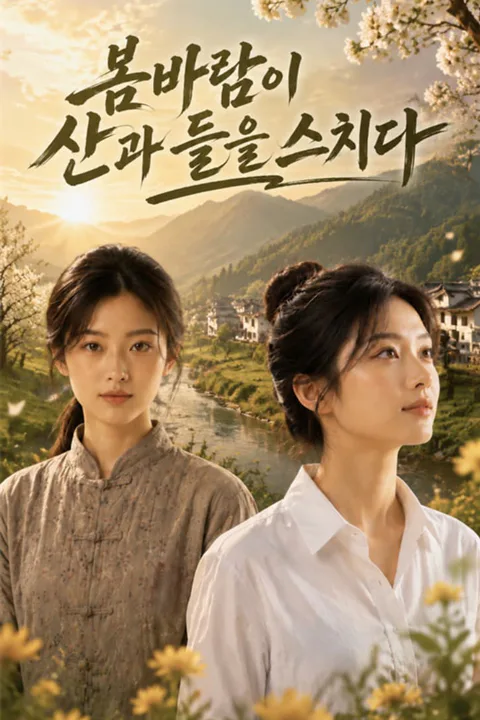 봄바람이 산과 들을 스치다 포스터