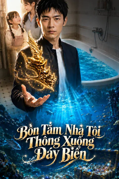 Poster Bồn Tắm Nhà Tôi Thông Xuống Đáy Biển