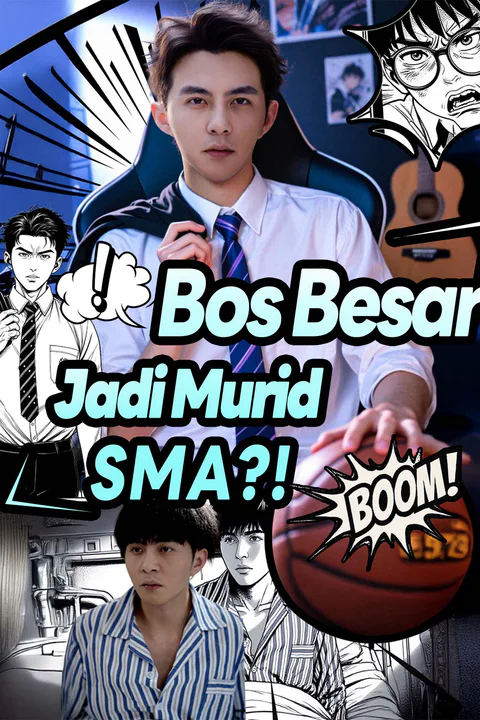 Poster Bos Besar Jadi Murid SMA ?!