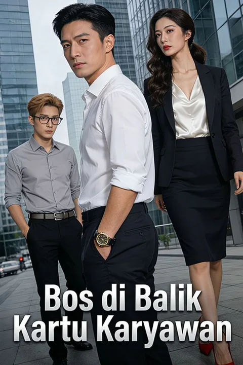 Poster Bos di Balik Kartu Karyawan