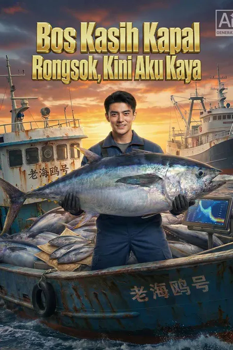 Poster Bos Kasih Kapal Rongsok, Kini Aku Kaya