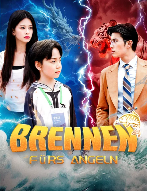 Poster von Brennen fürs Angeln