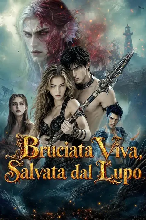 Locandina di Bruciata Viva, Salvata dal Lupo