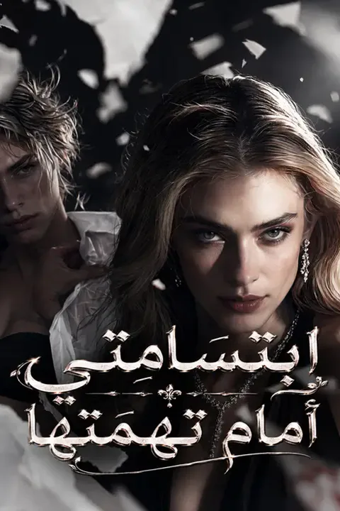 ملصق ابتسامتي أمام تهمتها