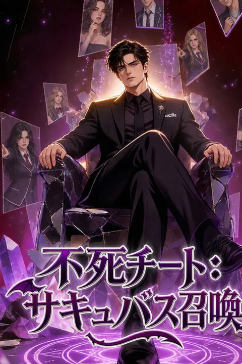 不死チート：サキュバス召喚のポスター
