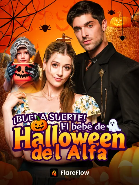 Póster de ¡Buena Suerte! El bebé de Halloween del Alfa