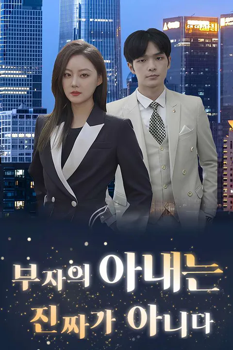 부자의 아내는 진짜가 아니다 포스터