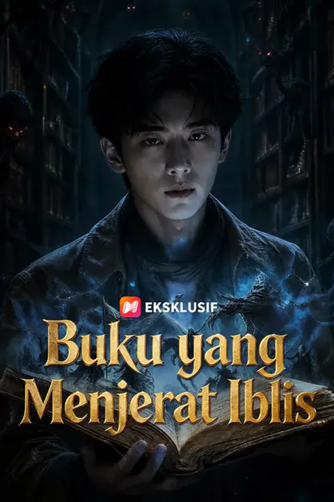 Poster Buku yang Menjerat Iblis
