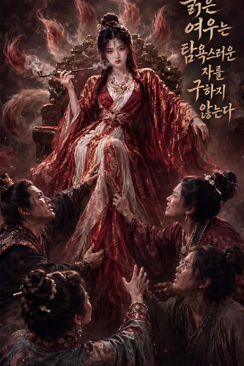 붉은 여우는 탐욕스러운 자를 구하지 않는다 포스터