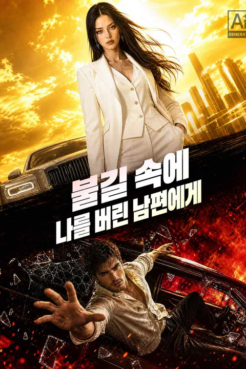 불길 속에 나를 버린 남편에게 포스터