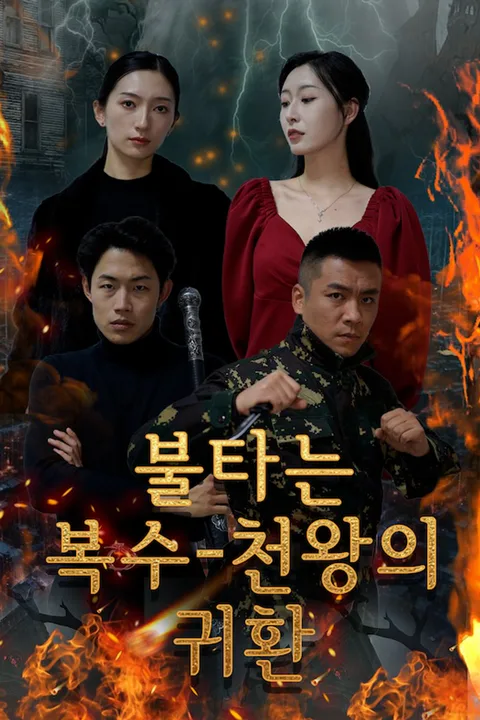 불타는 복수-천왕의 귀환 포스터