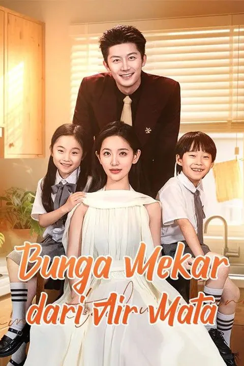 Poster Bunga Mekar dari Air Mata