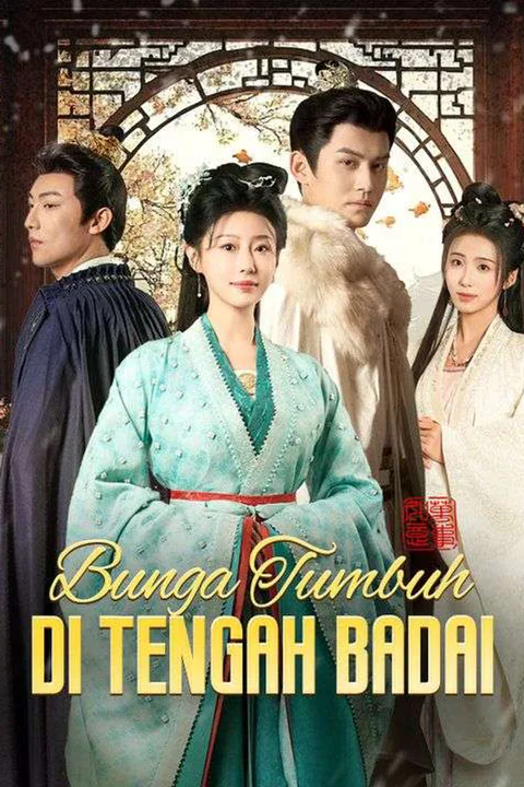 Poster Bunga Tumbuh di Tengah Badai
