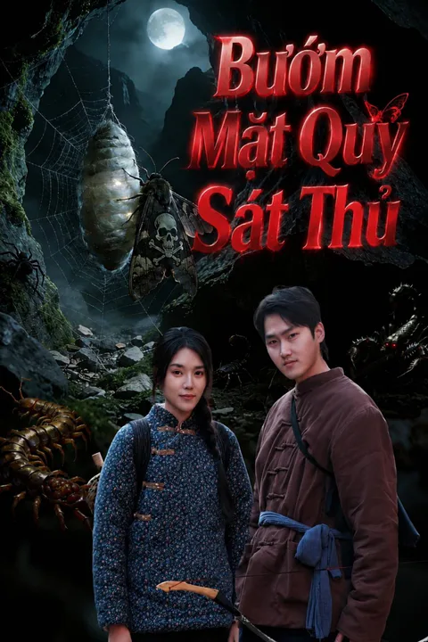 Poster Bướm Mặt Quỷ Sát Thủ