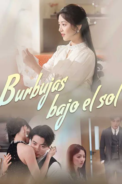 Póster de (Doblado) Burbujas bajo el sol