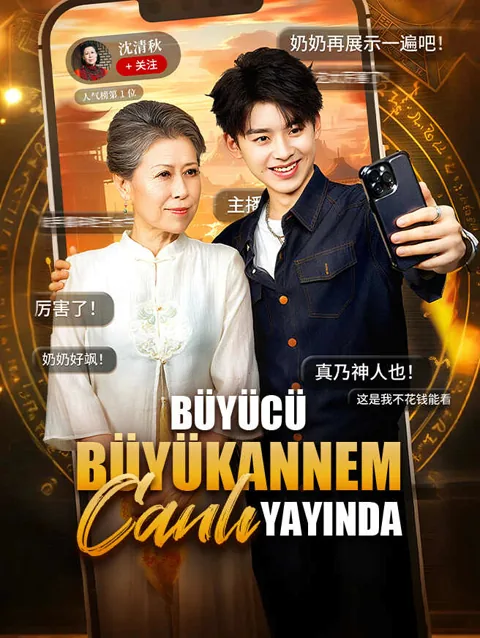 büyücü büyükannem canlı yayında afişi