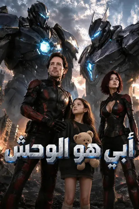 ملصق أبي هو الوحش