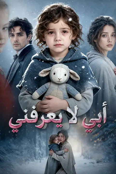 ملصق أبي لا يعرفني