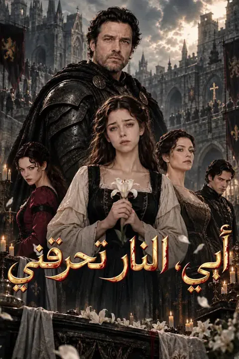 ملصق أبي، النار تحرقني