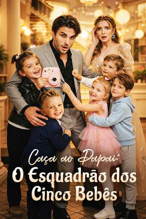 Pôster de (Dublado) Caça ao Papai: O Esquadrão dos Cinco Bebês