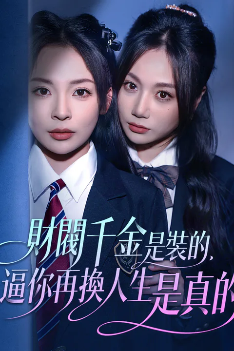 《財閥千金是裝的，逼你再換人生是真的》海報