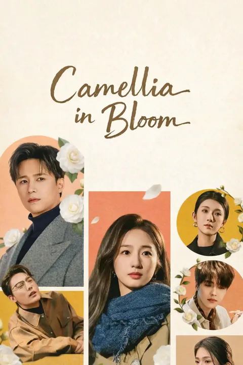 Camellia in Bloom poster