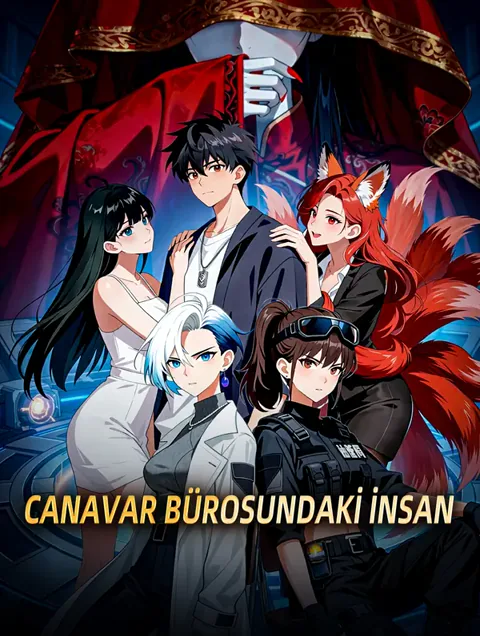 CANAVAR BÜROSUNDAKİ İNSAN afişi