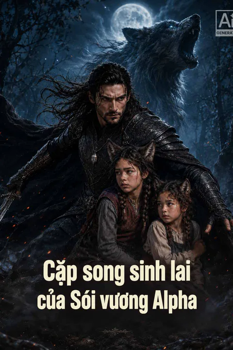 Poster Cặp song sinh lai của Sói vương Alpha
