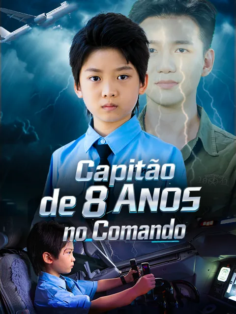 Pôster de Capitão de 8 Anos no Comando