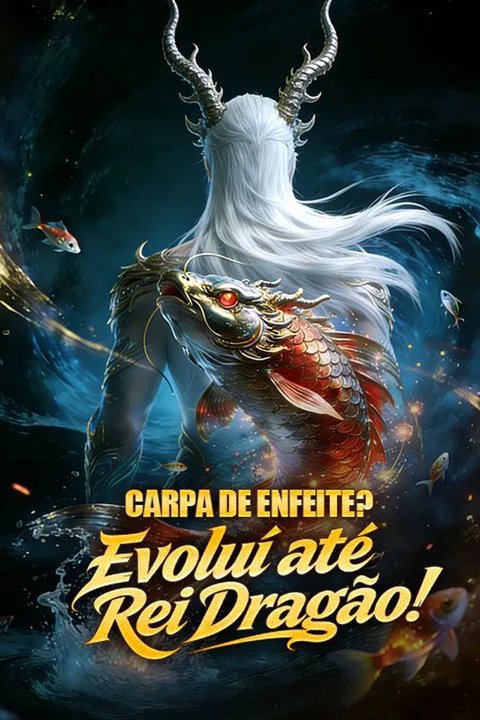 Pôster de Carpa de Enfeite? Evoluí até Rei Dragão!