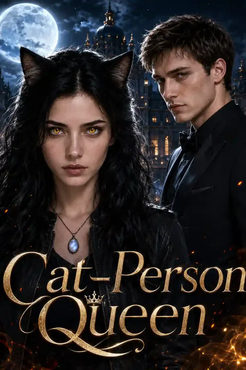 Cat-Person Queen poster
