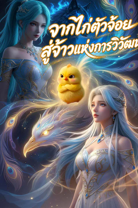โปสเตอร์ จากไก่ตัวจ้อย สู่จ้าวแห่งการวิวัฒน์
