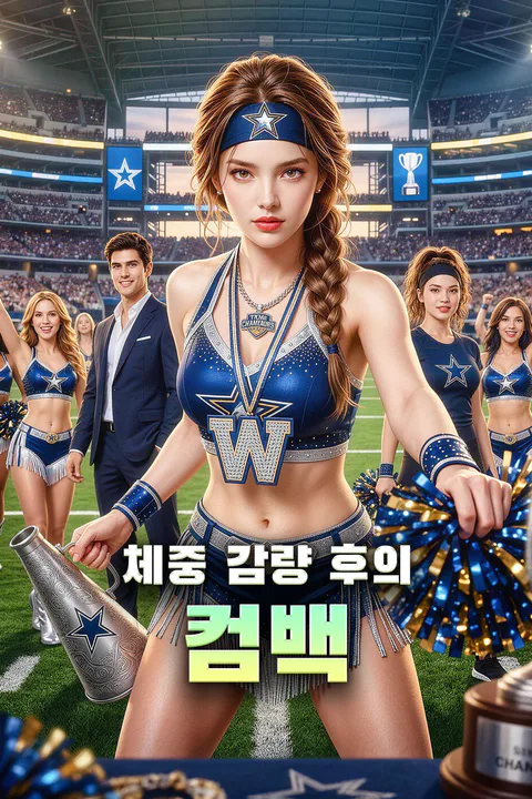 체중 감량 후의 컴백 포스터