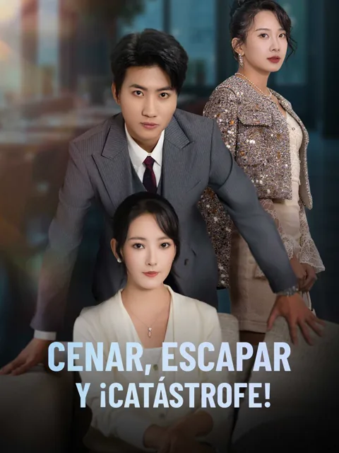 Póster de Cenar, escapar y ¡catástrofe!