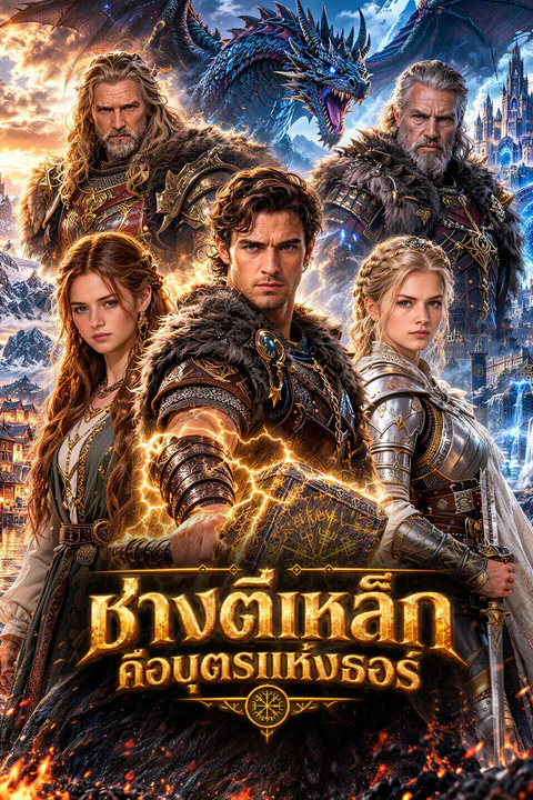 โปสเตอร์ ช่างตีเหล็ก คือบุตรแห่งธอร์