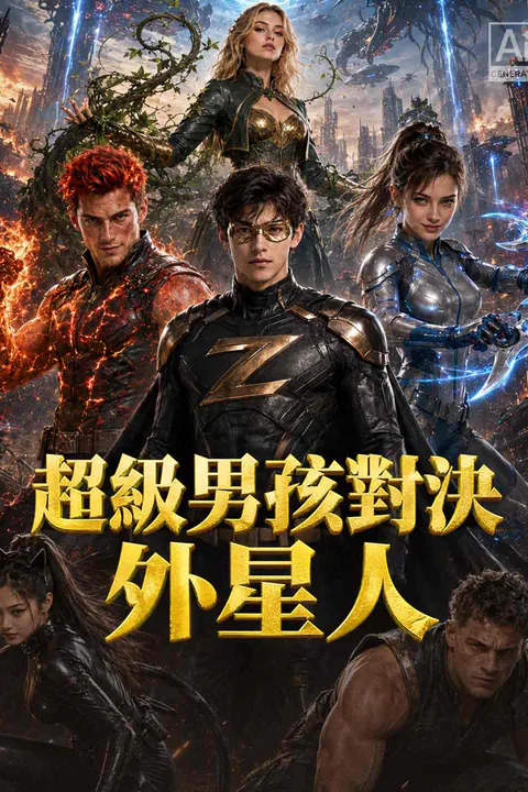 《超級男孩對決外星人》海報