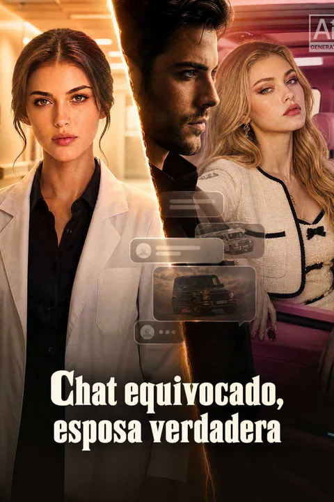 Póster de Chat equivocado, esposa verdadera