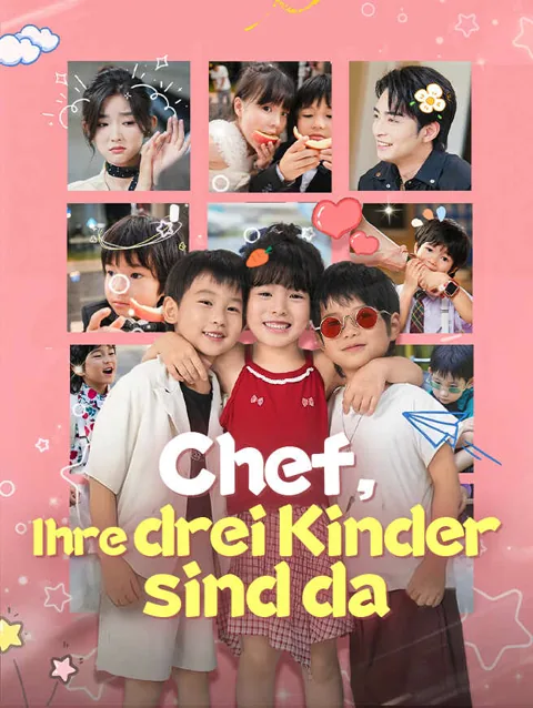 Poster von Chef Ihre Drei Kinder Sind Da