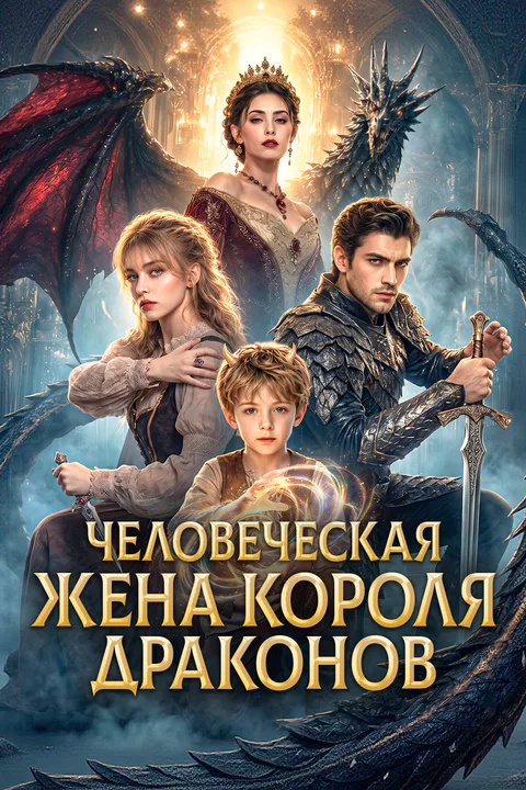 Постер «Человеческая жена короля Драконов»